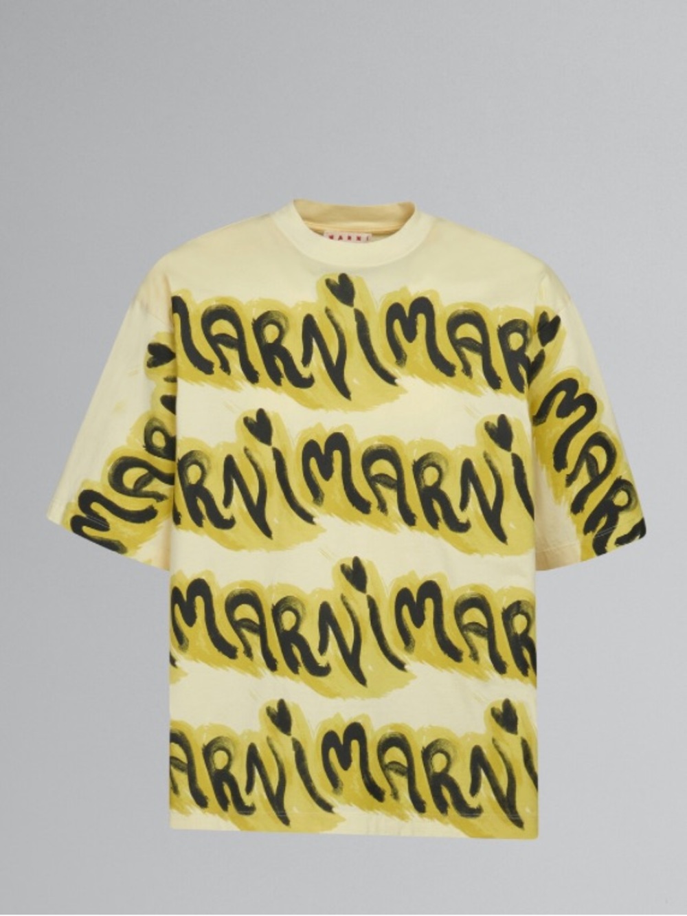 Marni Big Logo Stripe Organic Cotton Jersey Men’s EU 54/XL